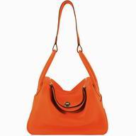 Hermes Togo Clemence Cowhide Lindy 30 CM Bag Red HD956842