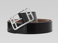 Hermes Calfskin belt Black H735767
