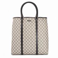 Gucci Supreme GG Plus GG Plus Nice Calfskin Tote Bag In Deep Blue G6111414