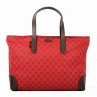 Gucci Classic Calfskin Tote Bag In Red G6111519