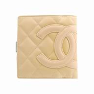 Chanel Classic Cambon Goatskin Wallet Beige C6112105