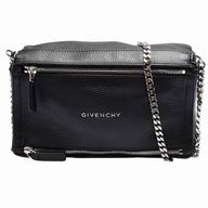 Givenchy Pandora Goatskin Mini Bag In Black Gi6112007