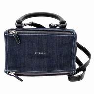 Givenchy Antigona Goatskin Bag In Deep Blue Gi6112012