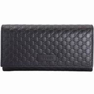 Gucci Micro GG Calfskin Wellets In Black G7041004