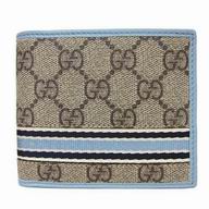 Gucci PVC Wellets In Khaki Blue G7041005