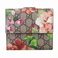 Gucci Supreme Classic GG Flower Calfskin Wallet G7041101