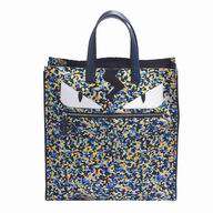 Fendi Classic Monster Calfskin/Nylon Tote Bag Colourful F6120718