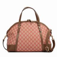 Gucci Nice Horeshoe Button Water Proof Calfskin Conch Bag In Red G6122210
