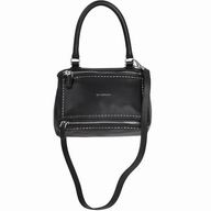 Givenchy Pandora Cowskin Bag In Black G7021507