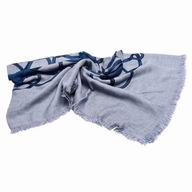 Gucci Classic GG Logo Wool Scarf Blue G7022209