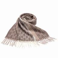 Gucci Classic GG Logo Cashmere Wool Scarf Coco G7022210