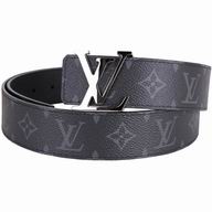 Louis Vuitton Initiales 40MM Reversible Monogram Belt Black M9043U