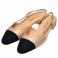 Chanel Classic Fabric CC Logo Sheepskin Sandals Cream/Black C7030102