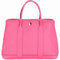 Hermes Garden Party 30cm Epsom Calfskin Handbag Pink H7031405