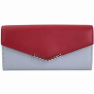 FENDI 2jours Calfskin Envelope Wallets Black F7041404