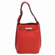 Hermes So Kelly Caviar Togo Calfskin Hand/Shoulder bag Red H7042001