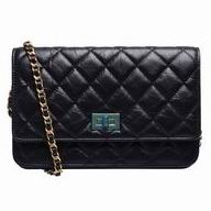 Chanel Lambskin Reissue Woc Gold Chain Bag Black A338148B