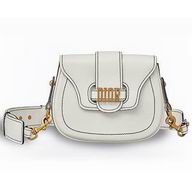 Dior DIOR D-FENCE SADDLEBAG IN WHITE CALFSKIN M6501CVQV_M030