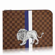 Louis Vuitton Pochette Jour Damier Ebene Canvas Bag GM N63345