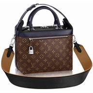 Louis Vuitton City Cruiser Smooth calfskin and Monogram canvas Bag M52008