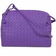 Bottega Veneta Classic Nappa Leather Woven Square Bag Violet BV7051010