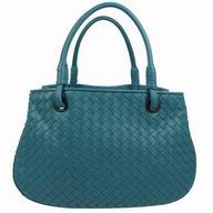 Bottega Veneta Classic Nappa Leather Woven Hand Bag Green BV7061503