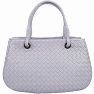 Bottega Veneta Classic Nappa Leather Woven Hand Bag Light Purple Pink BV7061502
