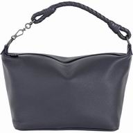Bottega Veneta Cervo Lavato Chamois Woven Hand Bag Deep Blue BV7071907