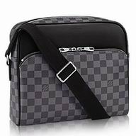 Louis Vuitton Dayton Reporter Dimer Graphite Canvas Bag M41408