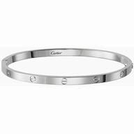 Cartier Love 18K White Gold Bracelet CR7081806