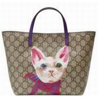 Gucci Childrens GG Supreme cat tote bag 410812 K2R1N 8595