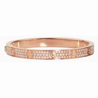 Cartier Love Diamond-Paved 18K Yellow Gold Bracelet CR7082403