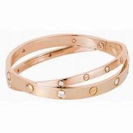 Cartier Love Diamond 18K White/pink Gold Bracelet CR7082409