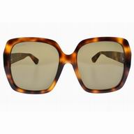 Gucci Square Frame Sunglsses Amber Brown G7082916