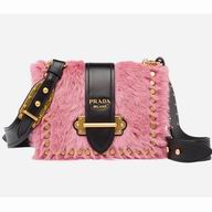 Prada Cahier Calf Leather Bag Lotus Black P7091803