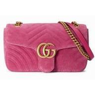 Gucci GG Marmont Chevron velvet shoulder bag 443497 K4D2T 5532