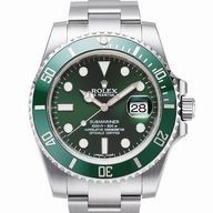 ROLEX Deepsea Submariner green watch 116010LV