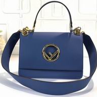 Fendi Kan I F Logo Calfskin shoulder Bag F7092606
