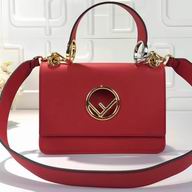 Fendi Kan I F Logo Calfskin shoulder Bag F7092607