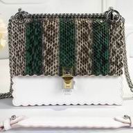 Fendi Kan I Python Skin Chain shoulder Bag F7092804