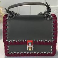 Fendi Kan I CalfSkin Chain shoulder Bag F7092812