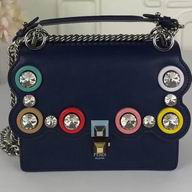 Fendi Kan I CalfSkin Chain shoulder Bag F7092813