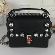 Fendi Kan I CalfSkin Chain shoulder Bag F7092814