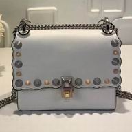 Fendi Kan I CalfSkin Chain shoulder Bag F7092816