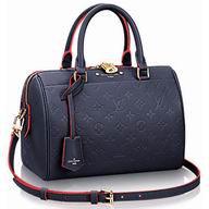 Louis Vuitton Speedy Bandouliere 20 Monogram Empreinte Bag M42502