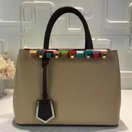 Fendi 2017 Petite 2 Jours Calfskin Bag F7110703