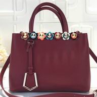 Fendi 2017 Petite 2 Jours Calfskin Bag F7110705
