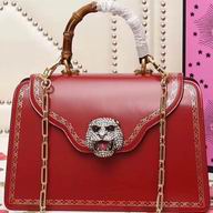 Gucci Frame print leather top handle bag 495881 DT98X 8556