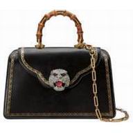 Gucci Frame print leather top handle bag 495881 DT98X 8556