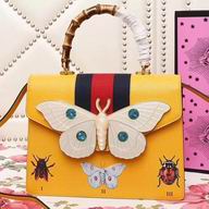 Gucci Leather medium top handle bag 488691 0FG1T 6441